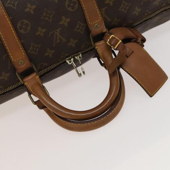 LOUIS VUITTON Monogram Keepall 55 Boston Bag M41424 - Picture 7 of 16